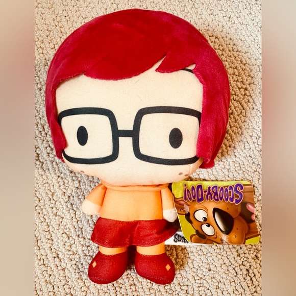 Scooby Doo Velma Toy Factory 10" Chibi Plush Doll Girl Glasses Stuffed - Picture 2 of 3